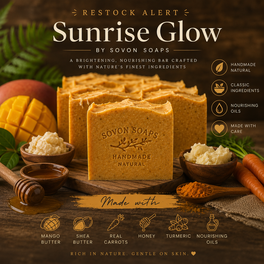 Sunrise Glow Turmeric & Tallow Body Soap