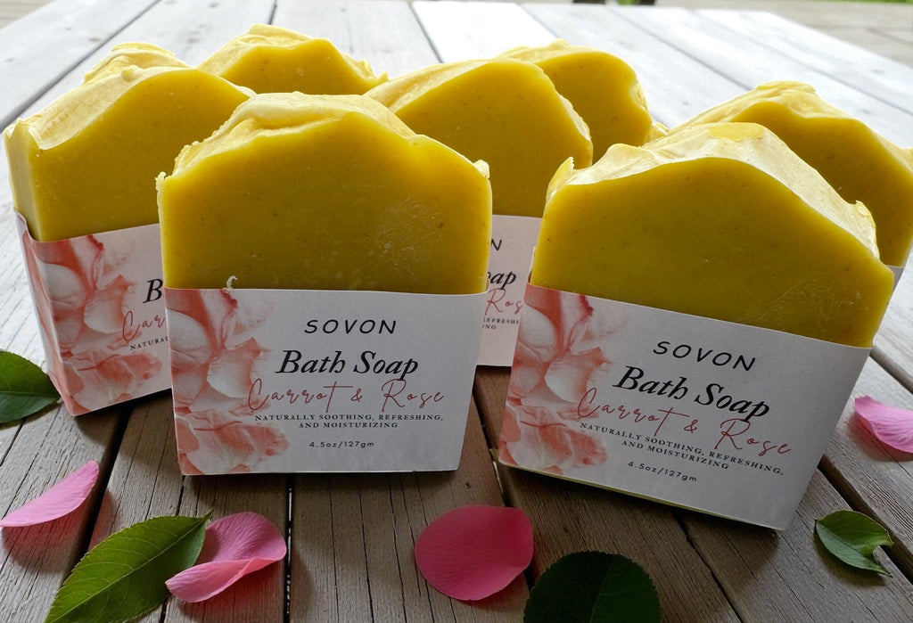Carrot & Rose Body Soap