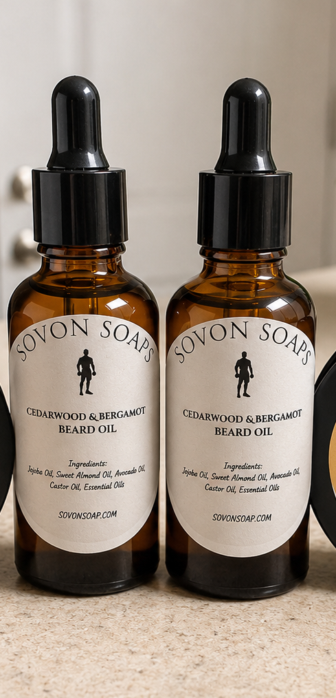 Cedarwood & Bergamot Gentleman Beard Oil