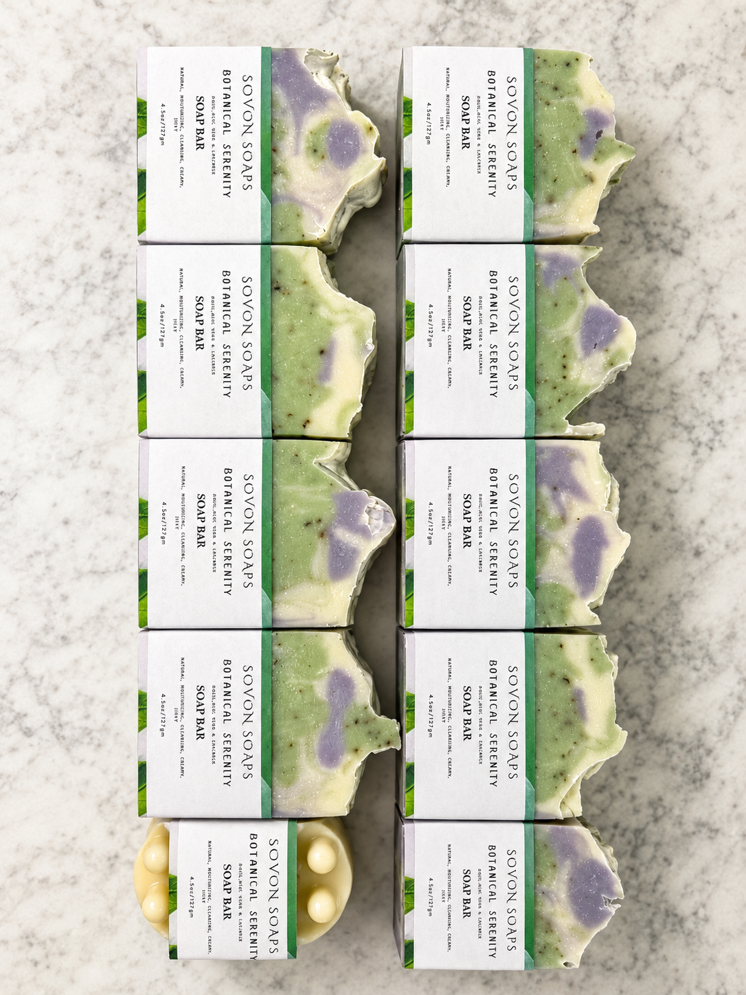Botanical Serenity (Basil, Aloe & Lavender Body Soap
