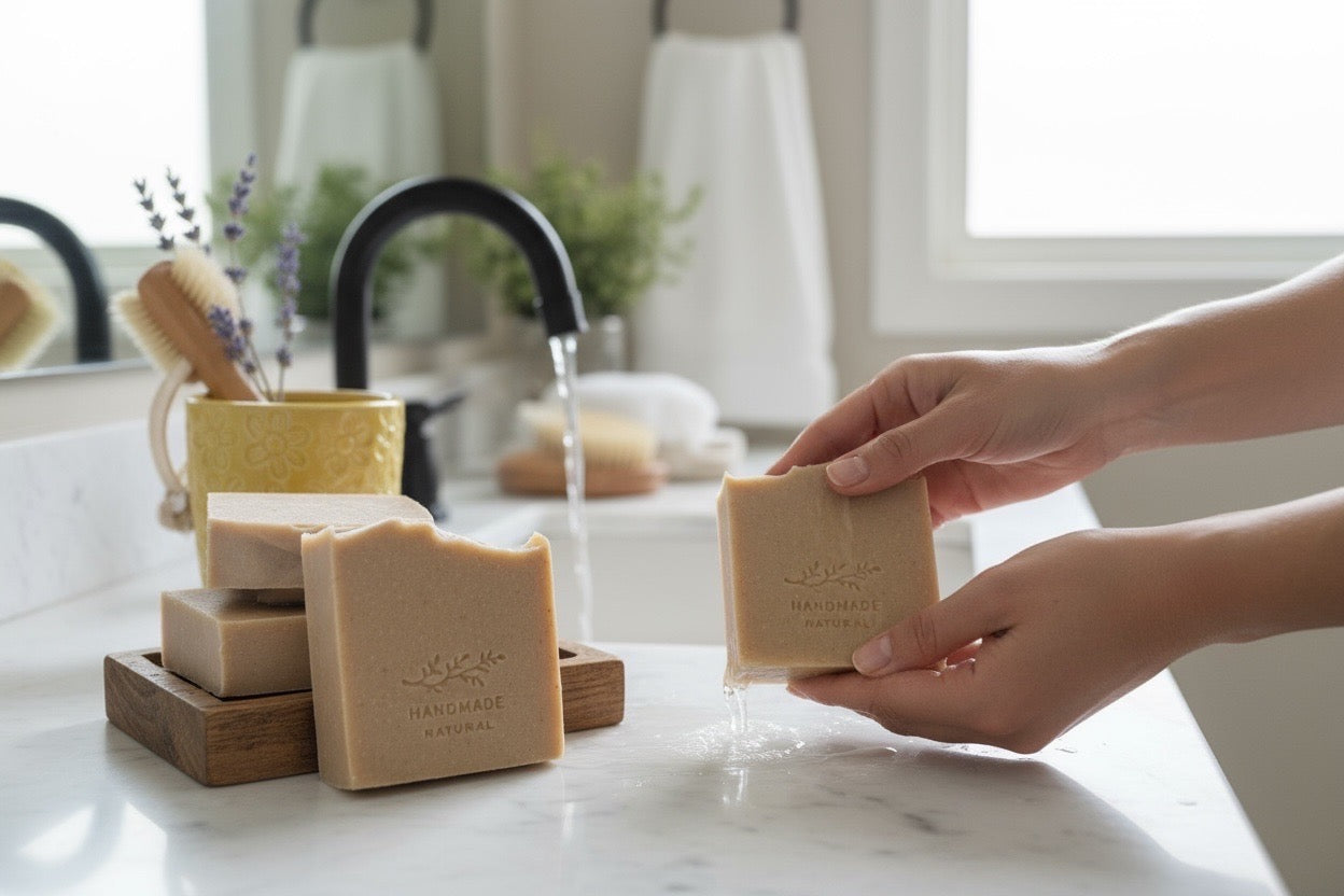 Ivory Bloom (Tallow, Goat & Coconut Milk) Body Soap