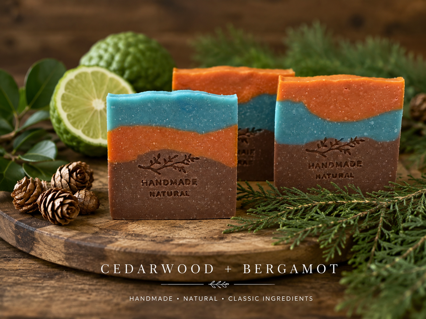 Cedarwood and Bergamont Body Soap