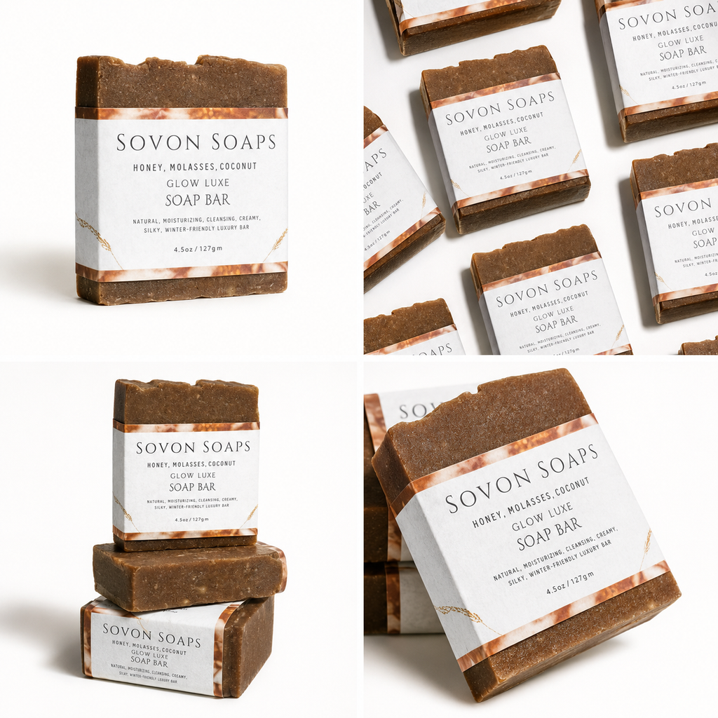Glow Luxe - Molasses Soap Bar