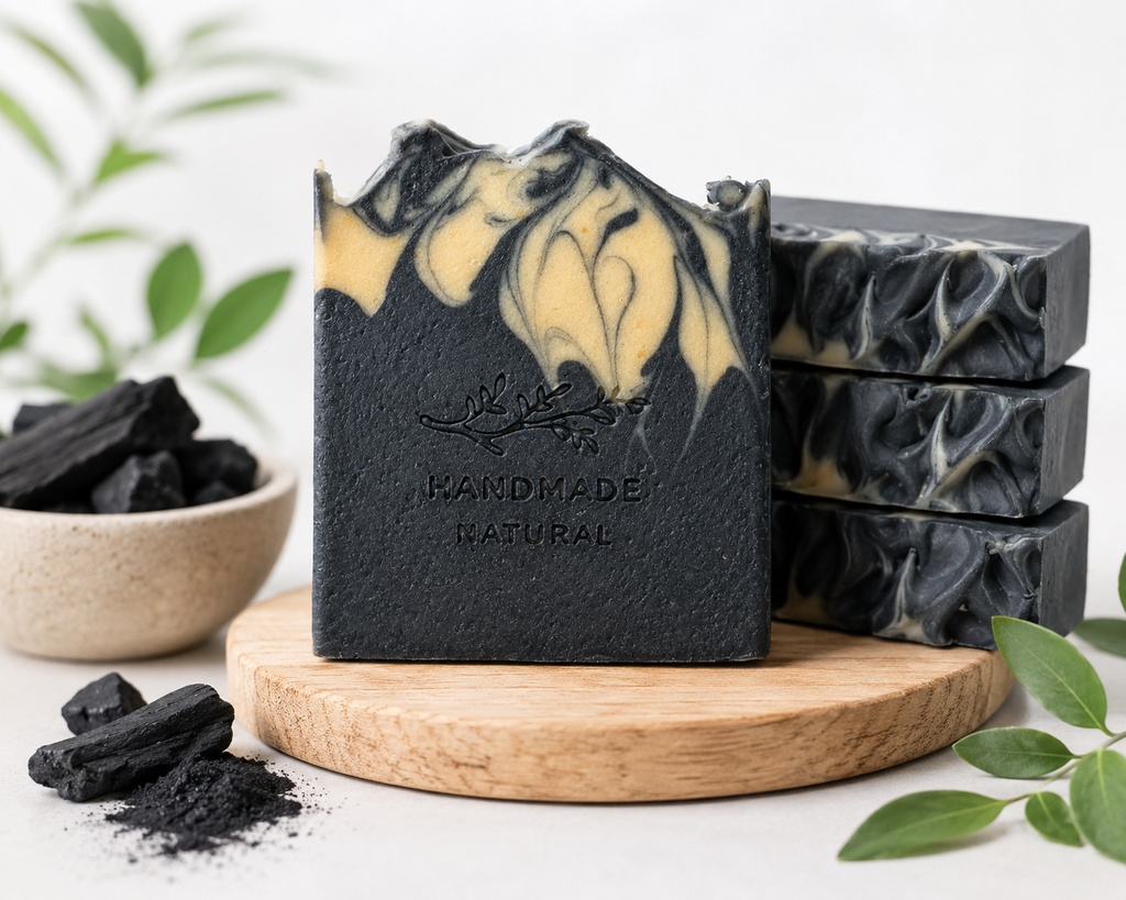 Midnight Silk (Activated Charcoal)  & Body Soap